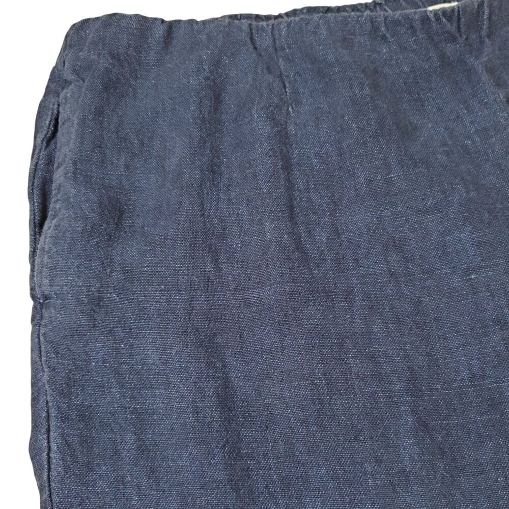 Pure Jill 2X Pants Linen Pull On Comfort Fit Elastic Waist Relaxed Style Pockets - Picture 6 of 10